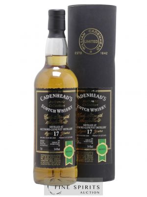 Aultmore 17 years 1989 Cadenhead's Bourbon Barrels - One of 186 - bottled 2007 Authentic Collection   - Lot of 1 Bottle