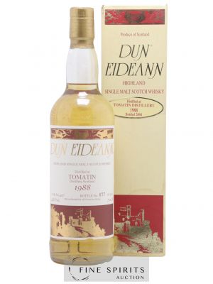 Tomatin 16 years 1988 Dun Eideann Cask n°427 - One of 500 - bottled 2004   - Lot of 1 Bottle