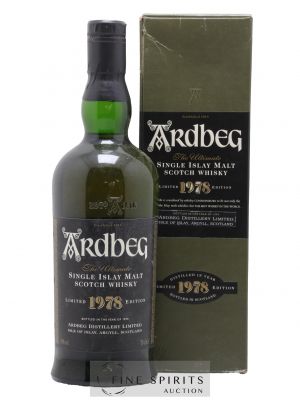 Ardbeg 1978 Of. Limited Edition - bottled 1999 The Ultimate ---- - Lot de 1 Bouteille