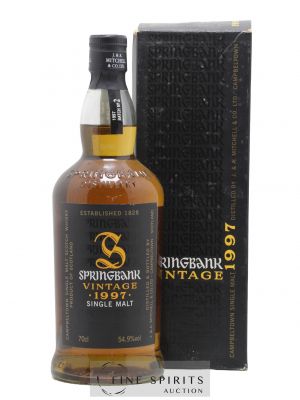 Springbank 1997 Of. Vintage Batch n°2 - bottled 2008   - Lot of 1 Bottle