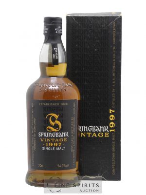 Springbank 1997 Of. Vintage Batch n°2 - bottled 2008 ---- - Lot de 1 Bottle