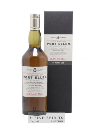 Port Ellen 29 years 1978 Of. 8th Release Natural Cask Strength - One of 6618 - bottled 2008 Limited Edition 