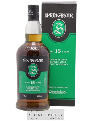 Springbank 15 years Of.   - Lot of 1 Bottle