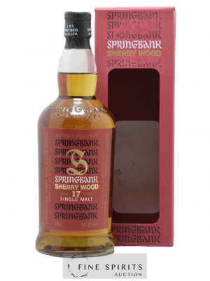 Springbank 17 years 1997 Of. One of 9120 bottles - Bottled 2015 Sherry Wood ---- - Lot de 1 Bottle