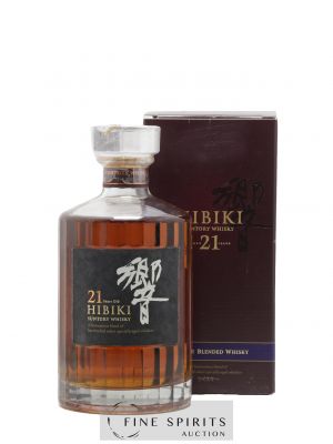 Hibiki 21 years Of. Suntory   - Lot de 1 Bouteille