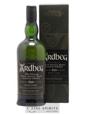 Ardbeg 10 years Of. Guaranted Ten Years Old The Ultimate (70cl.) ---- - Lot de 1 Bouteille