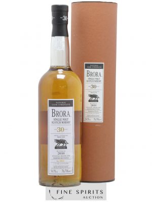 Brora 30 years Of. Natural Cask Strength One of 3000 - bottled 2010 Limited Bottling ---- - Lot de 1 Bouteille