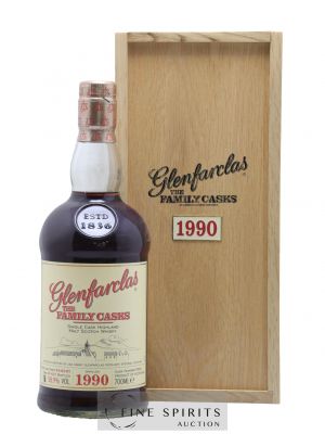 Glenfarclas 1990 Of. Cask n°9246 - One of 617 - bottled 2007 The Family Casks ---- - Lot de 1 Bottle