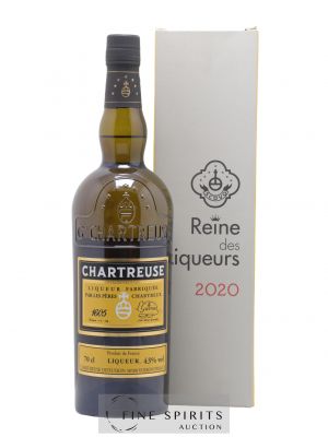 Chartreuse Of. Jaune - Reine des Liqueurs Mise 2020 - 2020 bouteilles ---- - Lot de 1 Bouteille