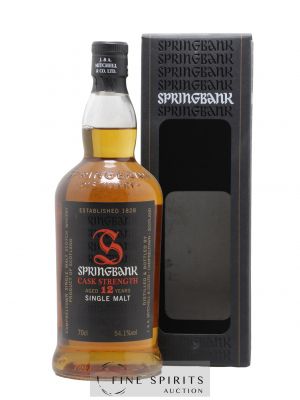 Springbank 12 years Of. Cask Strength ---- - Lot de 1 Bottle