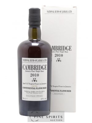 Cambridge 12 years 2010 Of. Mark ST C E - One of 4900 - bottled 2022 LM&V National Rums of Jamaica 