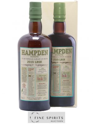 Hampden 11 years 2010 Velier LROK LMDW   - Lot of 1 Bottle