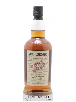 Springbank 14 years 1989 Of. Port Wood One of 7200 - bottled 2004 Wood Expressions ---- - Lot de 1 Bottle