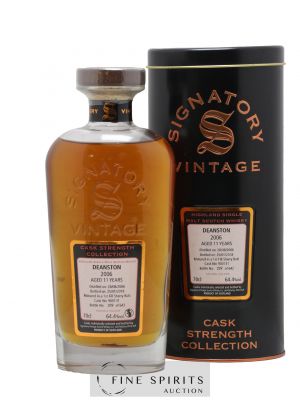 Deanston 11 years 2006 Signatory Vintage Cask n°900131 - One of 642 - bottled 2018 Highland Single Malt Scotch Whisky  Deanston 11 years 2006 Signatory Vintage Cask n°900131 - One of 642 - bottled 2018 Highland Single Malt Scotch Whisky
