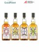 Chichibu Collection Collection Kunihiko Moriguchi x LMDW (4 bottles and 4 signed Numeric Prints)   - Lot of 1 Box